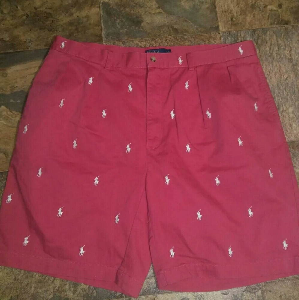 Mens Ralph Lauren Polo Pony Shorts 42